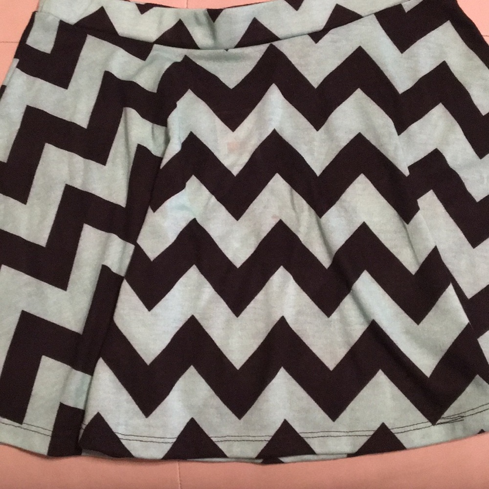 A Beautiful Blue and Black Skirt!